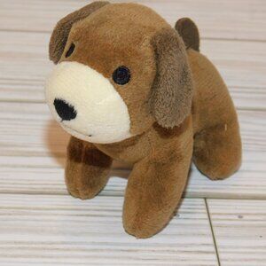 EBBA TINY PLUSH PUPPY STUFFED ANIMAL Embroidery Face *